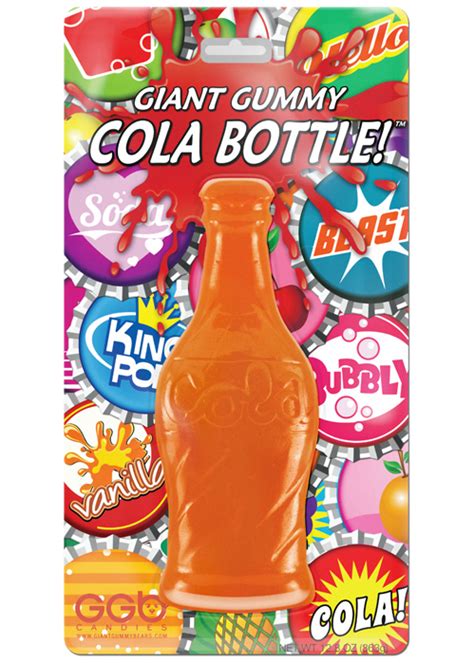 Giant Gummy Cola Bottle - GGB Candies