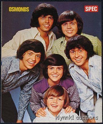 Osmonds 1970s PINUP The Osmond Brothers plus Jimmy | eBay | The osmonds, Osmond, Movie stars