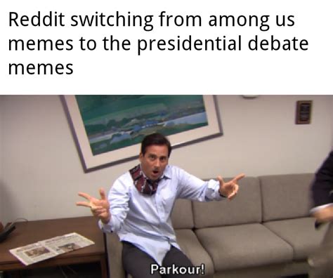 presidential-debate-2020-reddit-switching-from-among-us-memes-to-the-presidential-debate ...