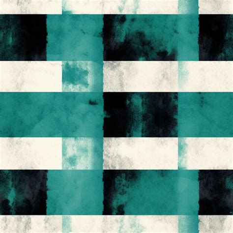 Premium AI Image | a close up of a black and white striped pattern with a green background ...