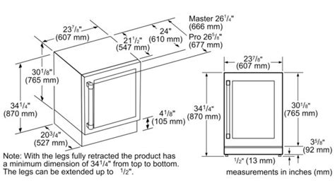 Under Counter Fridge Freezer Dimensions | Bruin Blog