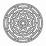 Mandalas To Print For Free  Kids Coloring Pages sketch template