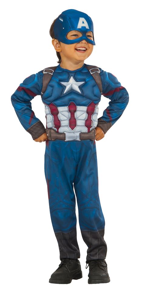 Rubies Captain America Toddler Halloween Costume - Walmart.com