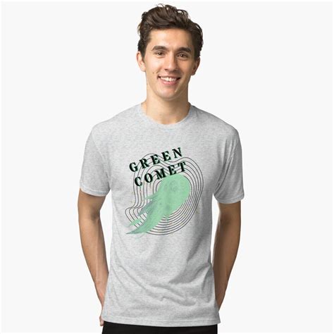 Green Comet on February Tri-blend T-Shirt by MyShops22 in 2023 | Shirts ...