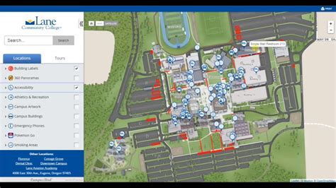 Lane College Campus Map