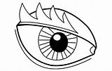 Dibujos De Ojo Para Colorear E Imprimir– ColoringOnlyCom sketch template