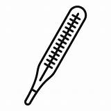 Thermometer Outline Coloring Pages sketch template