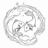 28 Best Pisces Coloring Pages Free Printable PDFs sketch template
