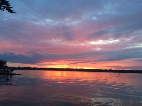 Cedar Lake, Indiana//Cedar Lake//June 24th, 2015//9:28 PM | Cedar lake, Sunset, Lake