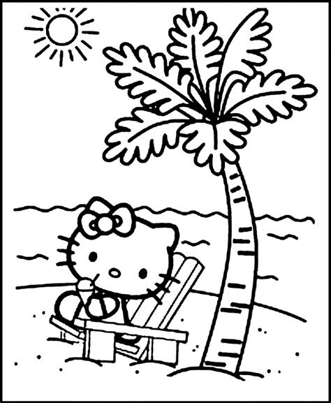 Sunny Day Coloring Pages To Print And Color