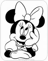Minnie Mouse Coloring Pages  Disneyclipscom sketch template
