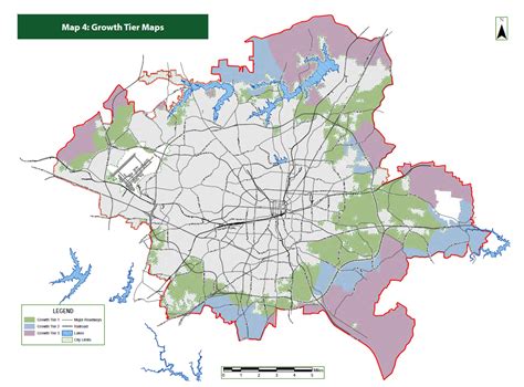 The Growth Tier Map shows areas outside Greensboro’s city limits but ...