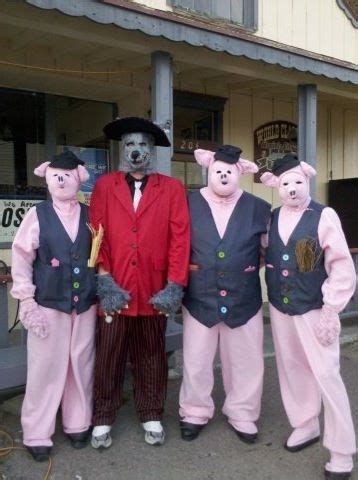 Halloween 2012 Three Little Pigs costumes another pinner made. | Clever ...