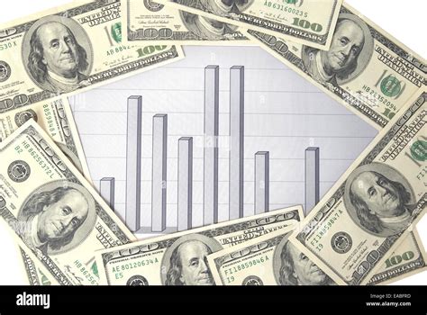Money with chart can be used for financial concept Stock Photo - Alamy