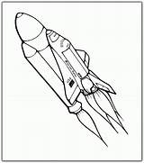 NASA spaceship coloring Page sketch template