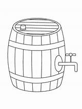 Barrel coloring Pages sketch template