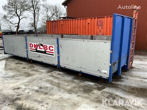 Buy flatbed truck body by auction Sweden Karlstad, JW38612