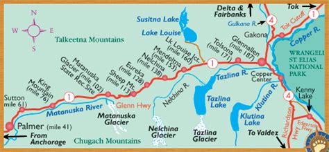 Travel Alaska's Glenn Highway with BEARFOOT Guides - Explore Alaska's Matanuska River and ...