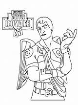 Fortnite Coloring Pages Free Online For Kids sketch template