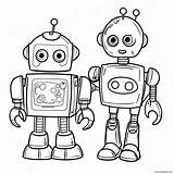Robots Movie Coloring Page 60533 47911 sketch template