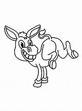 Coloring Boxing Donkey Pages Gloves Carton Milk Drawing Treecko Cute  sketch template