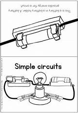Electricity Simple Circuits coloring Booklet By Little Blue Orange sketch template
