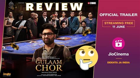 Gulaam Chor Trailer Review || Jio Cinema || Gujarati Movie || Malhar Thakar || Jaivik Mehta ...