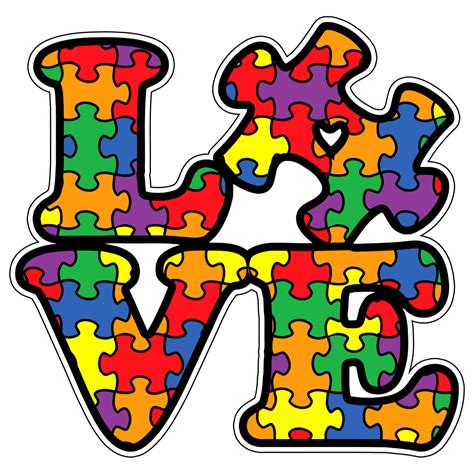 Autism Love Sticker – StickerSensation