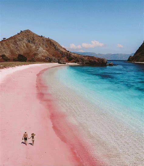 Pink Beach, Komodo National Park, Flores Island, Indonesia | Foto, Tailandia, Pink