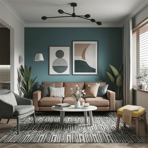 Popular color schemes for HDB living rooms - 9creation