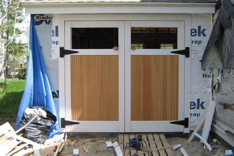 Swing Out Garage Doors: How To Build In Three Steps | Home Interiors | Garage doors, Barn style ...