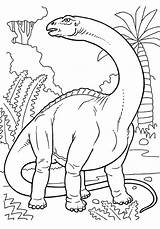 Printable Coloring Pages Dinosaur sketch template
