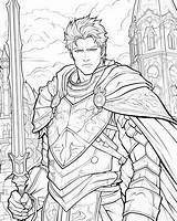 Sir Lancelot Coloring Pages sketch template