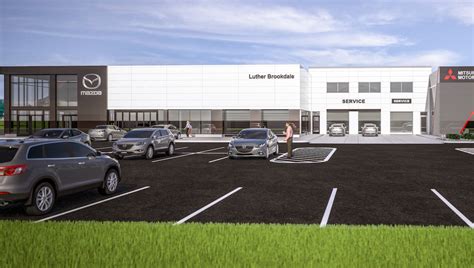 Luther Brookdale Mazda Mitsubishi will move to new, 48,000-square-foot dealership next year ...