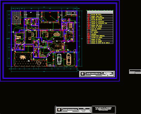 Electrical Plan DWG Block for AutoCAD • Designs CAD