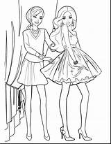 Barbie Coloring Pages For Teenager PDF  Coloringfoldercom sketch template