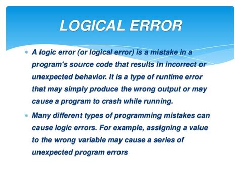 programming type error