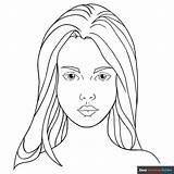 Face Coloring Pages 14  Blank Child Page PNG Drawer sketch template