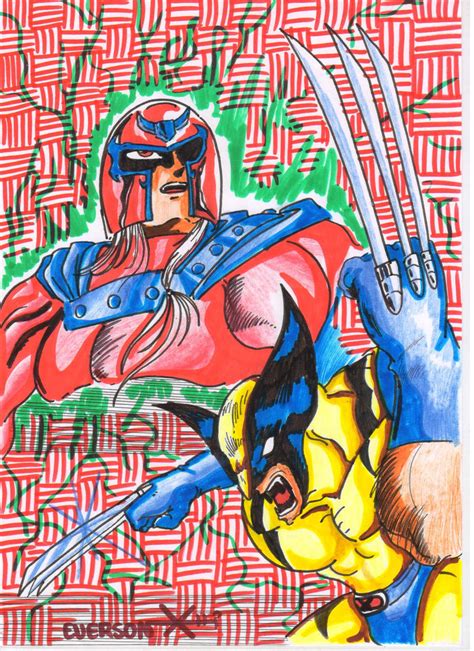 wolverine vs magneto by PHOENIXEVERSON85 on DeviantArt