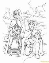 Royalty Family Coloring Pages sketch template