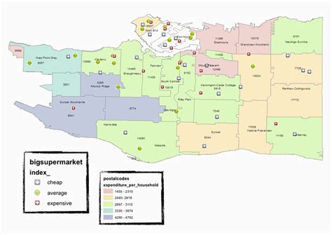 Vancouver Canada Zip Code Map – secretmuseum