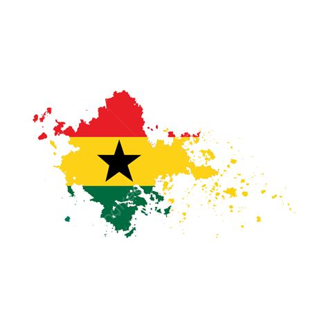 Ghana Flag Vector Art PNG, Ghana Flag Brush, Ghana Png, Brush Flag, Ghana Flag PNG Image For ...