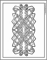 90 Celtic Coloring Pages Irish Scottish Gaelic sketch template