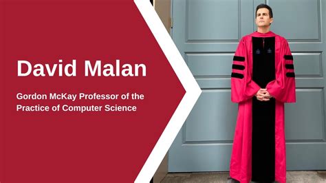 #HESProud Faculty Spotlight: David Malan | Hear why Harvard Extension School Gordon McKay ...