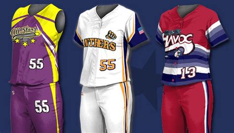 Sublimated Softball Uniforms - CUSTOM AT YOUR DOOR FAST | Design yours ...