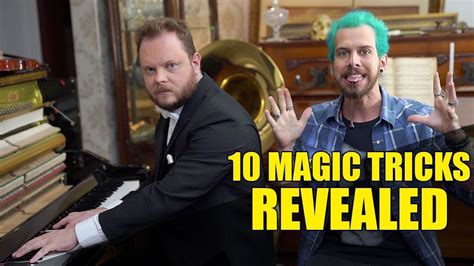 10 Magic Tricks Revealed! Magic Tricks Revealed, The Magicians, Interactive, Humor, Piano ...