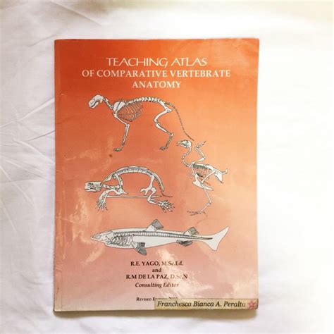 Teaching Atlas of Comparative Vertebrate Anatomy, Hobbies & Toys, Books & Magazines, Textbooks ...