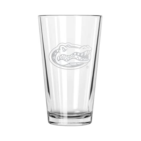 Florida Gators 17oz Etched Pint Glass – Heads and Tails