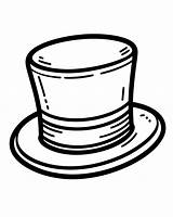 Magician Top Hat coloring page  Download Print Or Color Online For Free sketch template