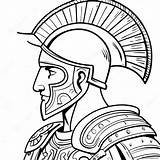 Roman Soldier Armor Coloring Page 61203 48430 sketch template